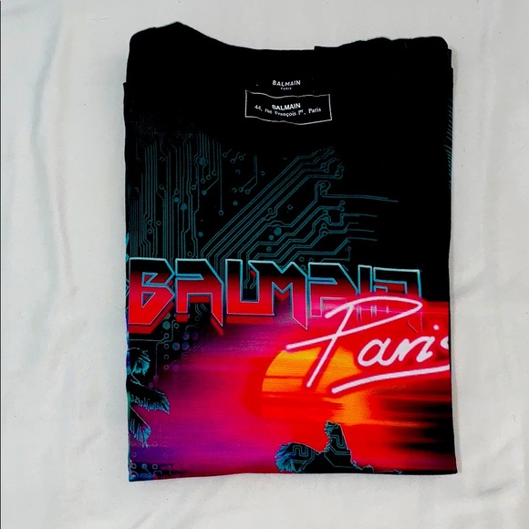 Balmain designer t-shit - Picture 1 of 4